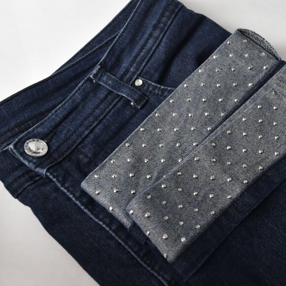 JM Collection Embellished Jeans Size 14 - Picture 1 of 6